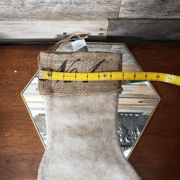 Sullivans 13" Felt & Burlap Stockings - Set of 2 - No. 1, No. 2, No. 3, No.4 NWT - Picture 11 of 11